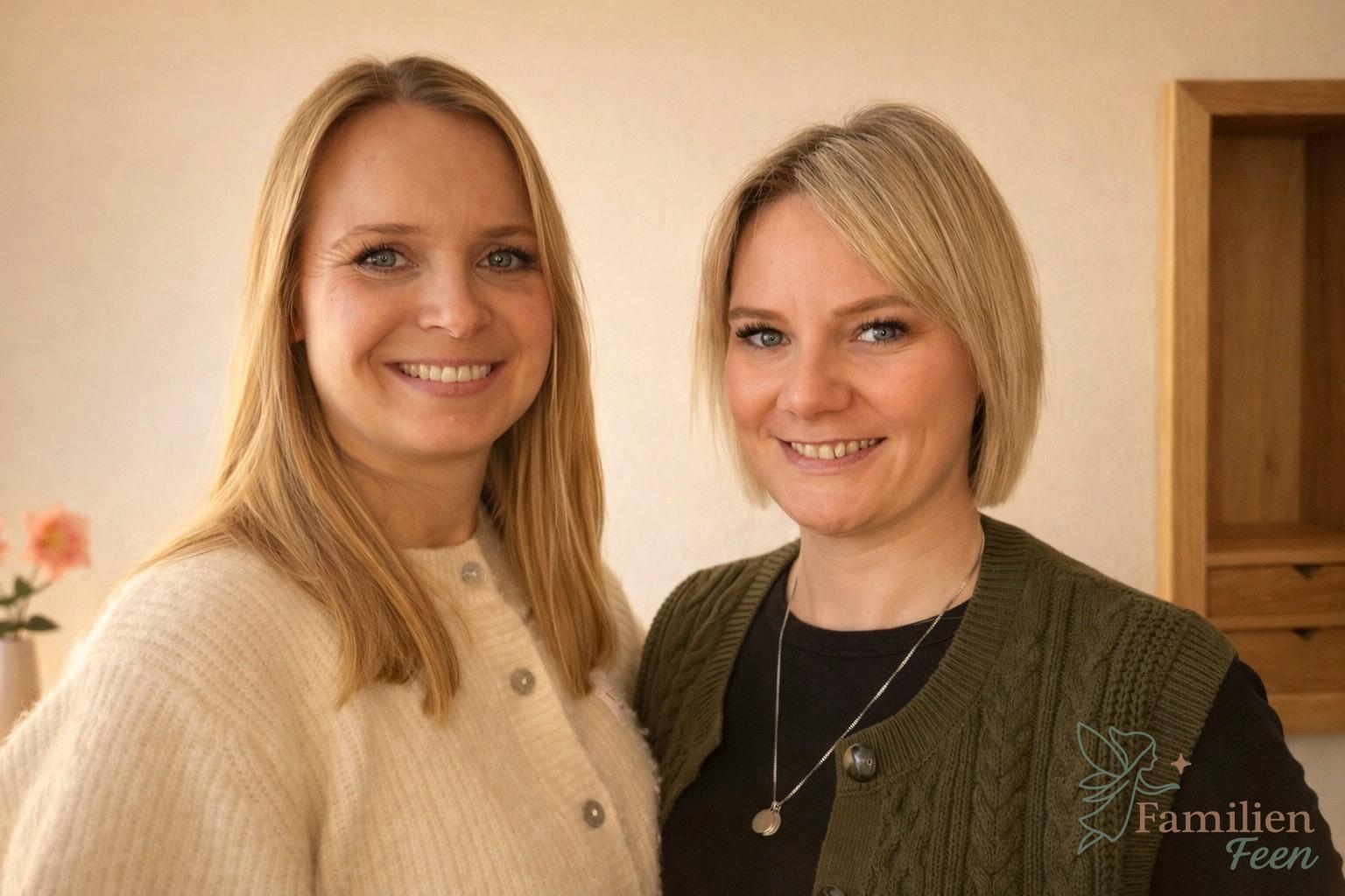 Sabrina Groos-Leverkus und Stephanie Giegler von FamilienFeen